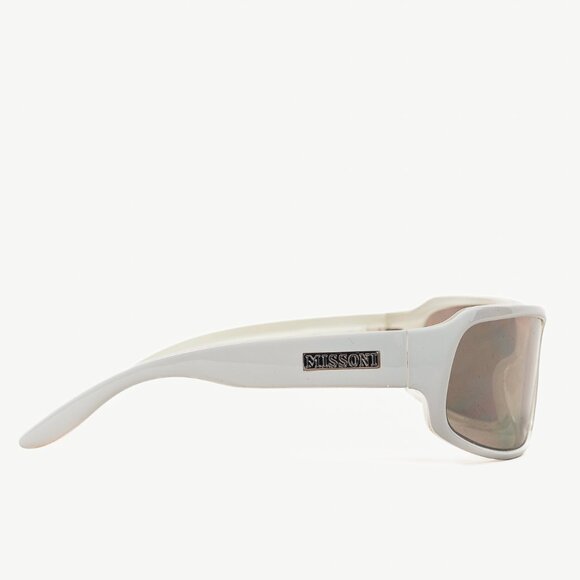 Missoni MI52003 Grey Oversized Rectangular Sunglasses - Picture 4 of 8